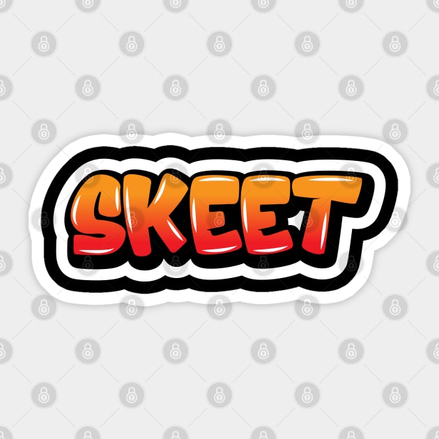 Skeet Sticker by Newfoundland.com